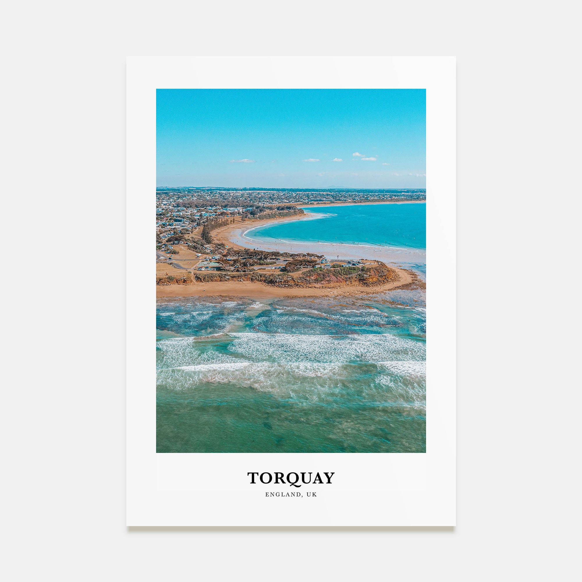 Torquay Portrait Color Poster