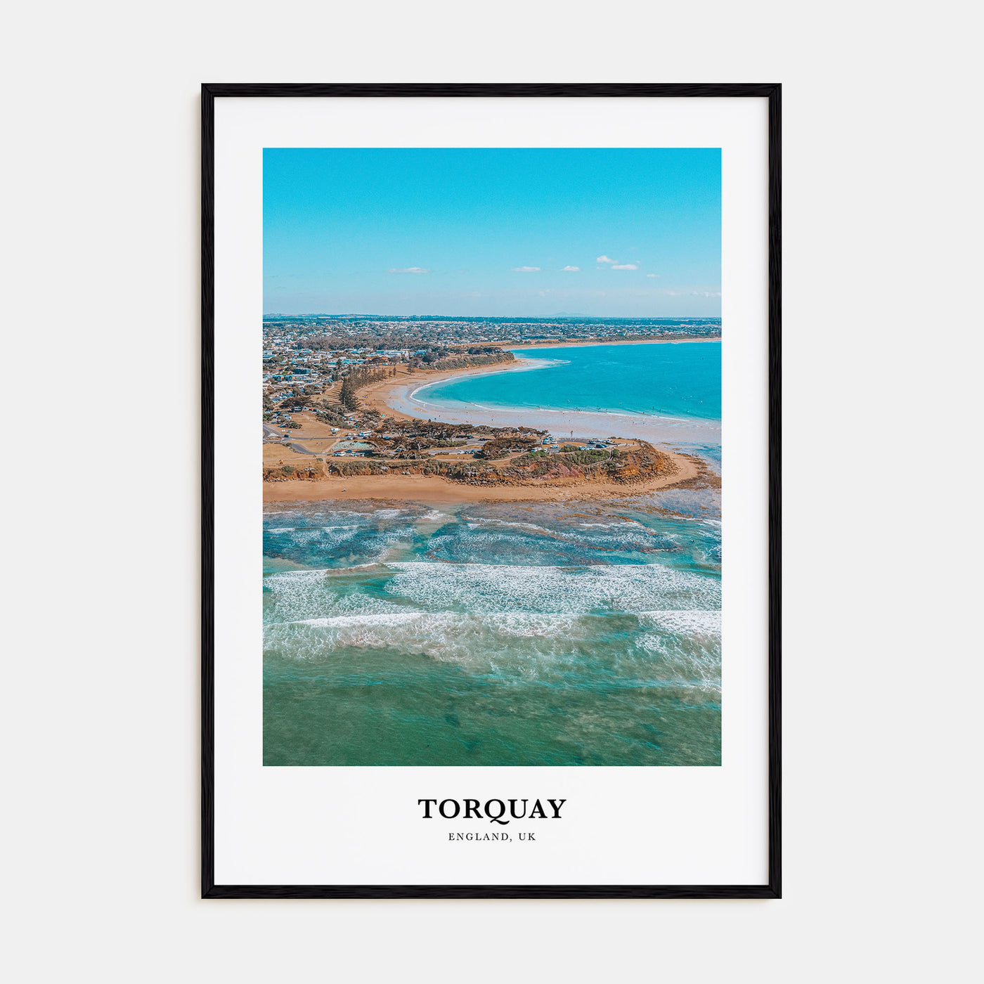 Torquay Portrait Color Poster