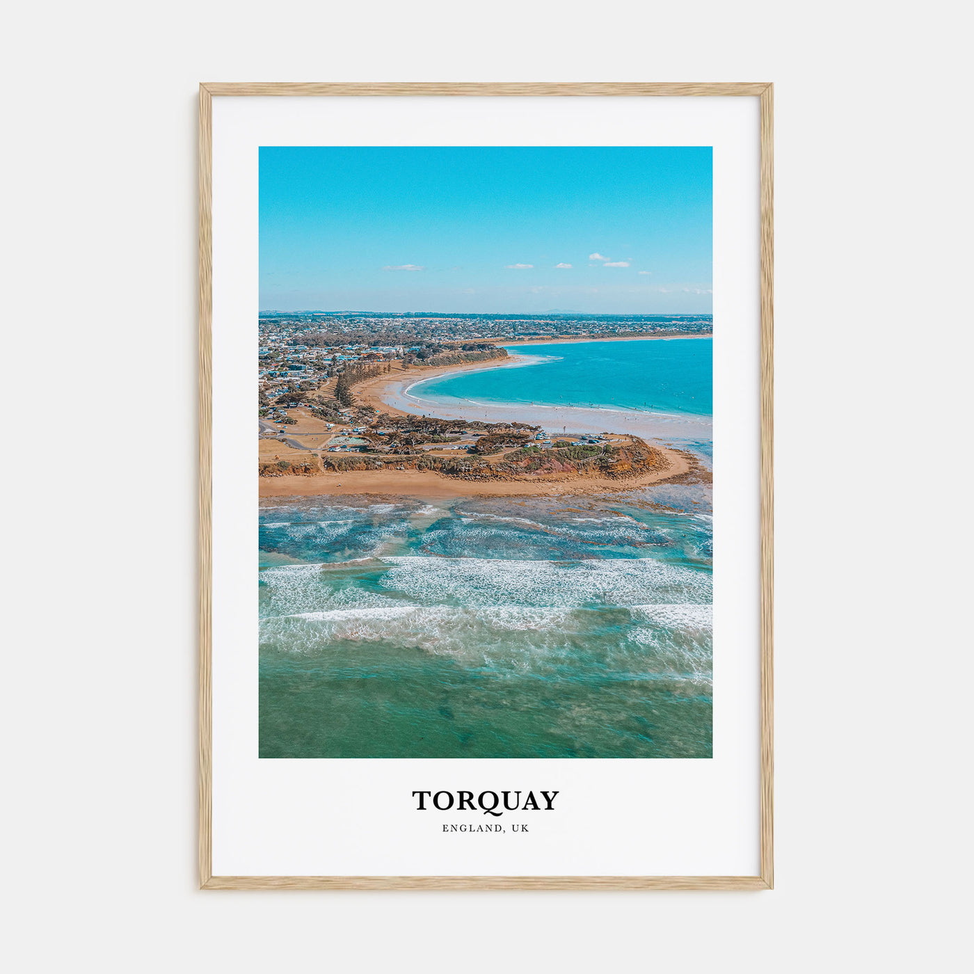 Torquay Portrait Color Poster