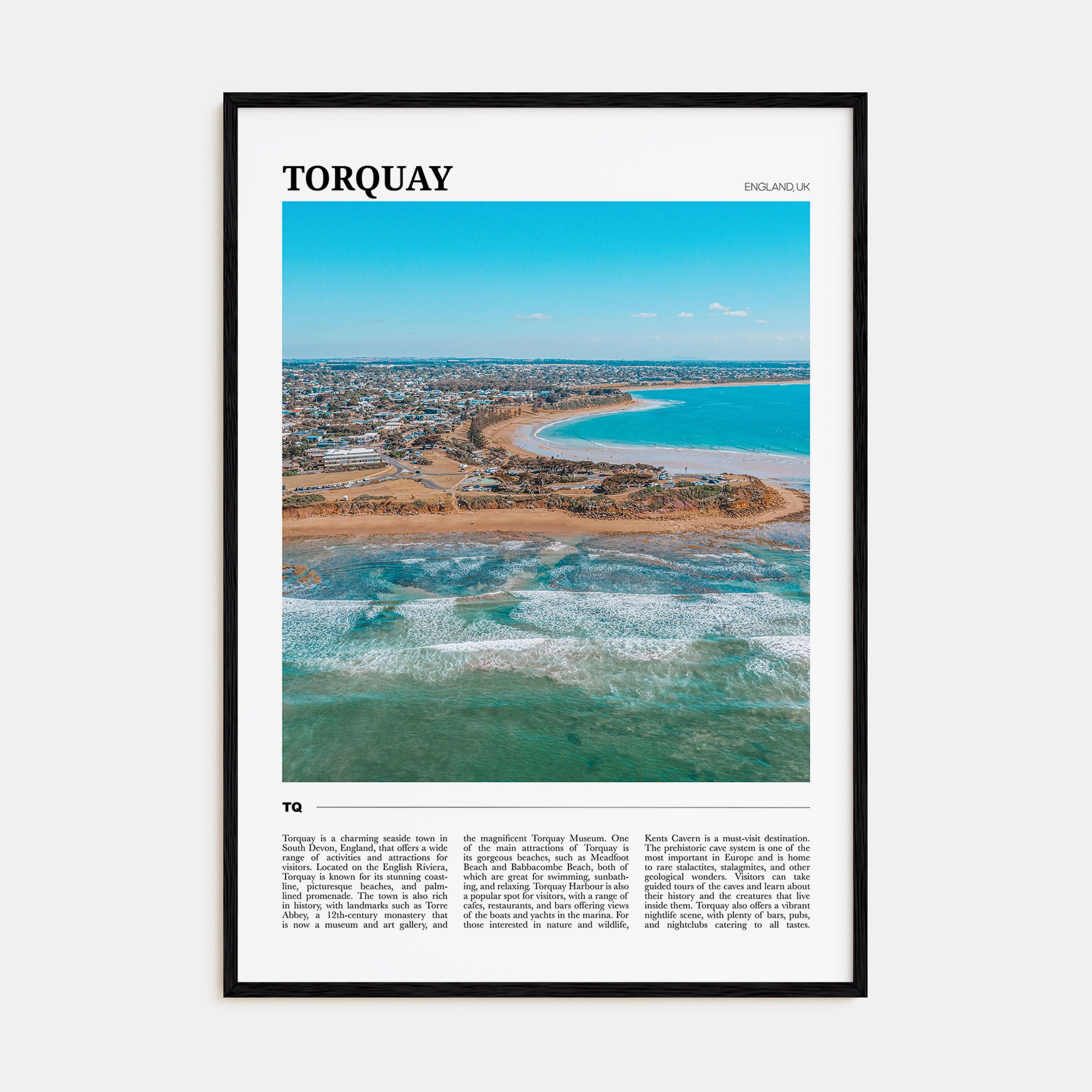 Torquay Travel Color Poster