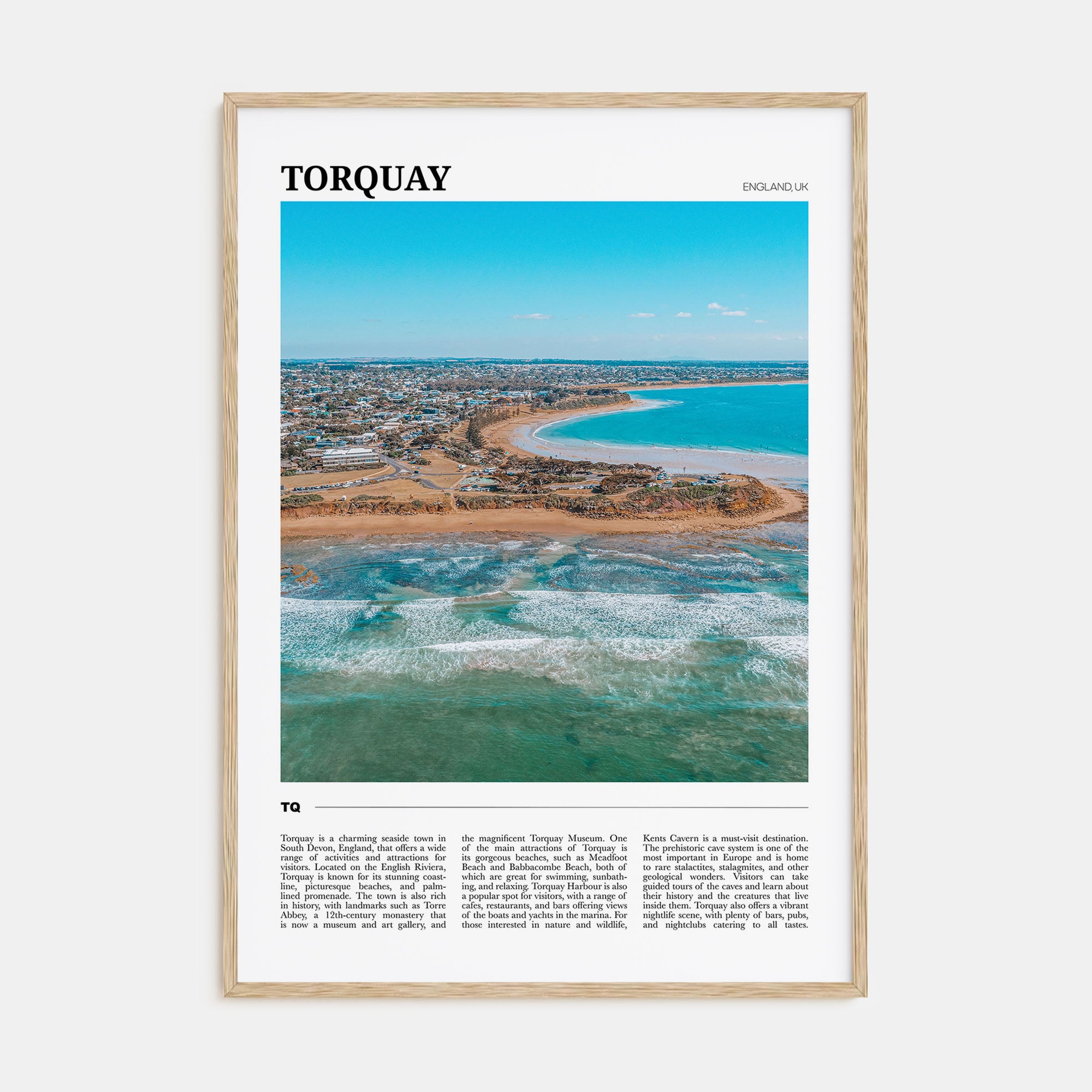 Torquay Travel Color Poster