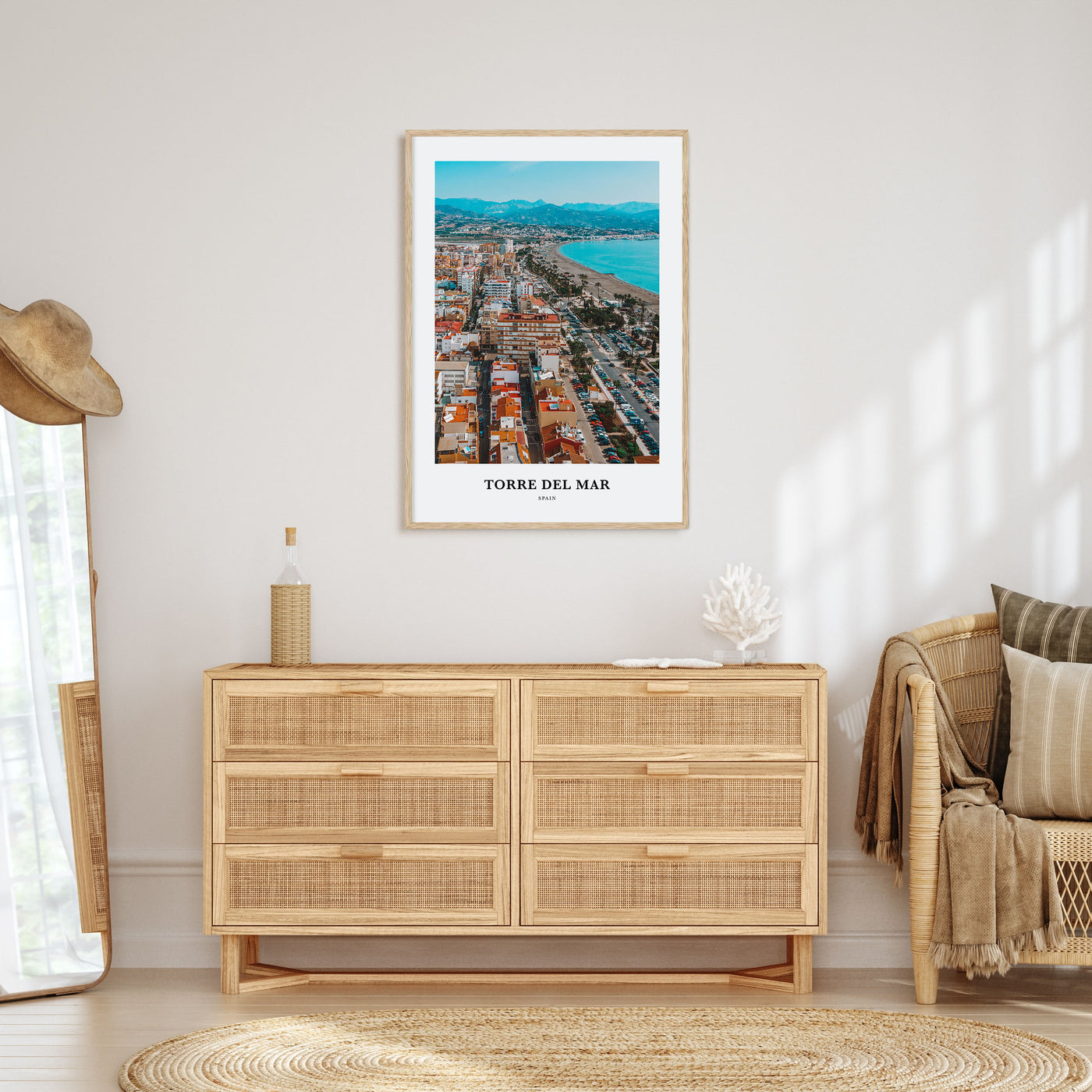 Torre del Mar Portrait Color Poster