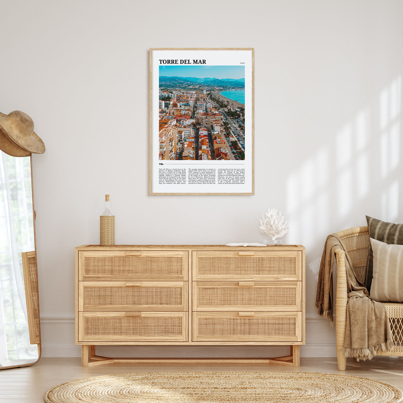 Torre del Mar Travel Color Poster