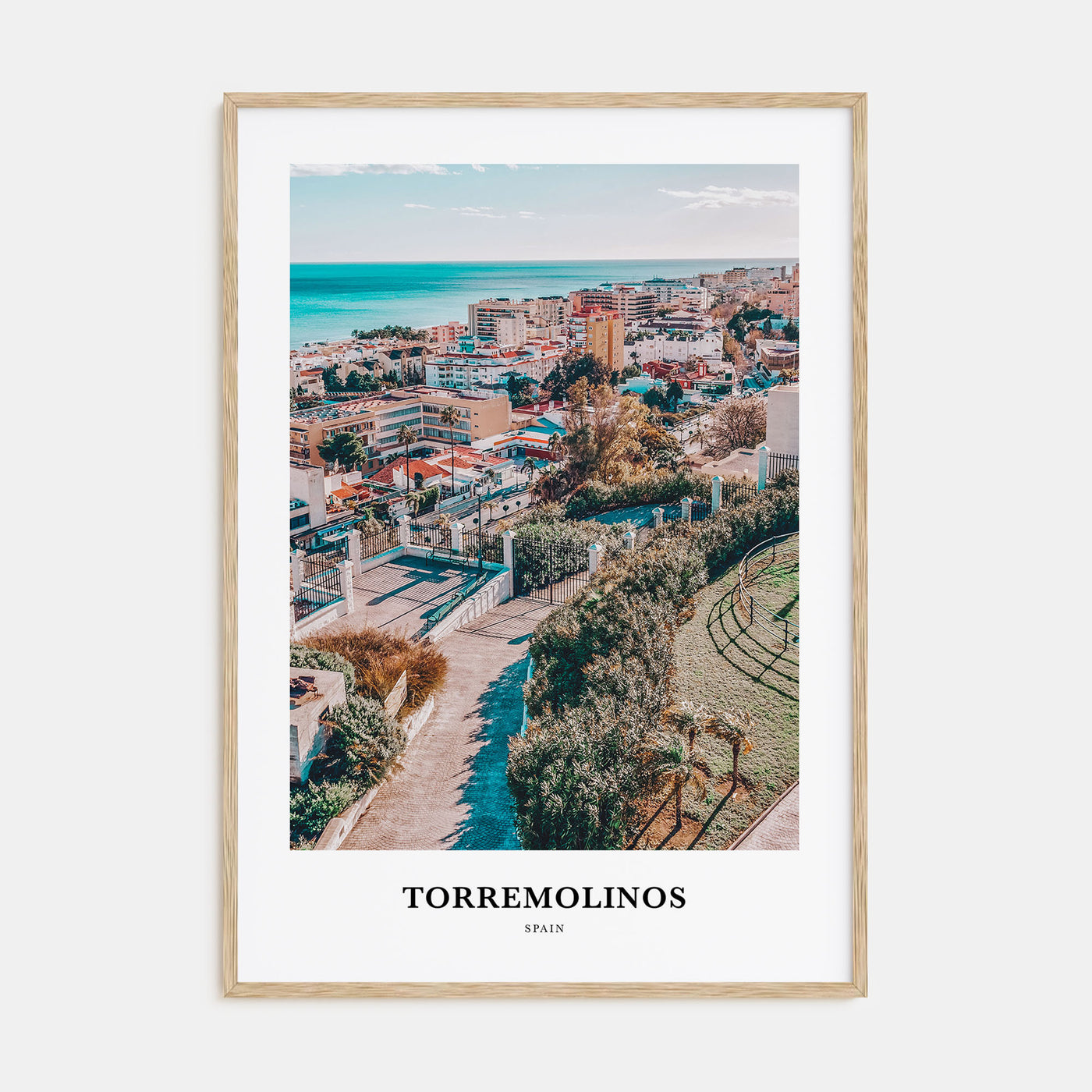 Torremolinos Portrait Color Poster