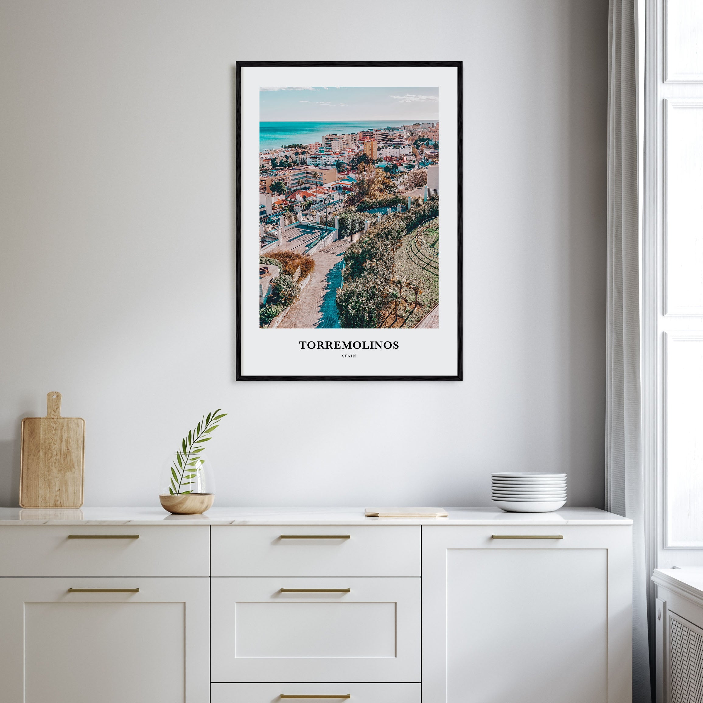 Torremolinos Portrait Color Poster