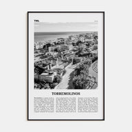 Torremolinos Travel B&W Poster