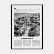 Torremolinos Travel B&W Poster