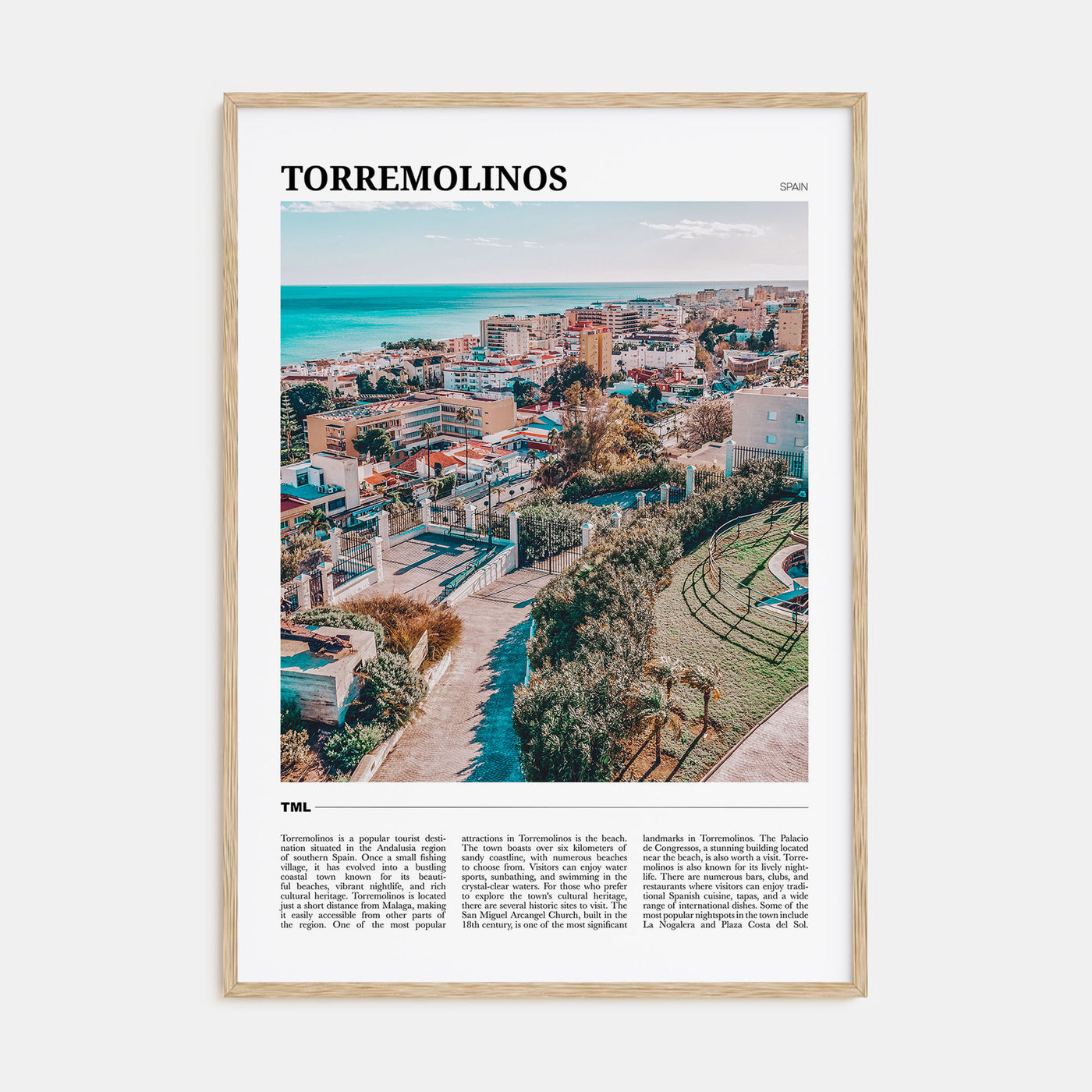 Torremolinos Travel Color Poster