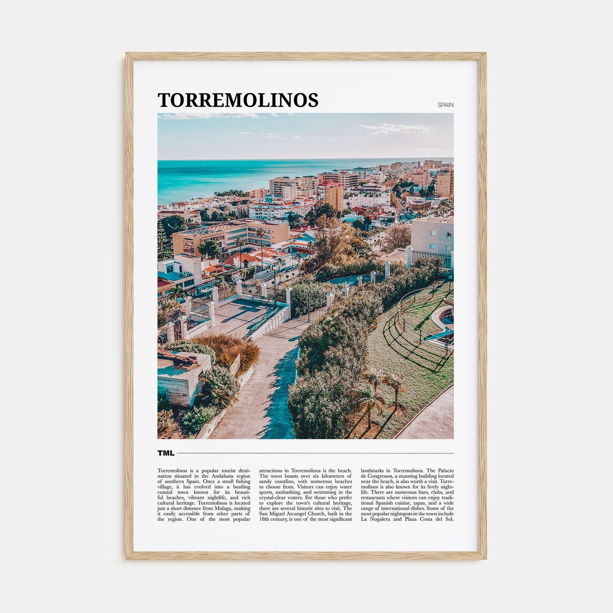 Torremolinos Travel Color Poster