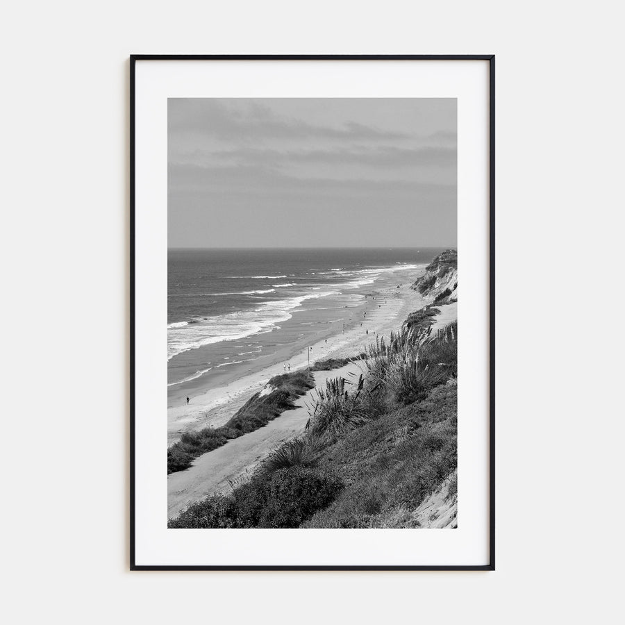 Torrey Pines Photo B&W Poster