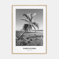 Tortuguero Portrait B&W Poster