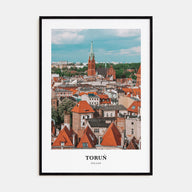 Toruń Portrait Color Poster