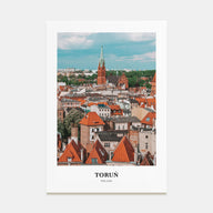 Toruń Portrait Color Poster