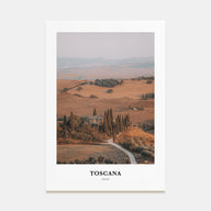 Toscana Portrait Color Poster