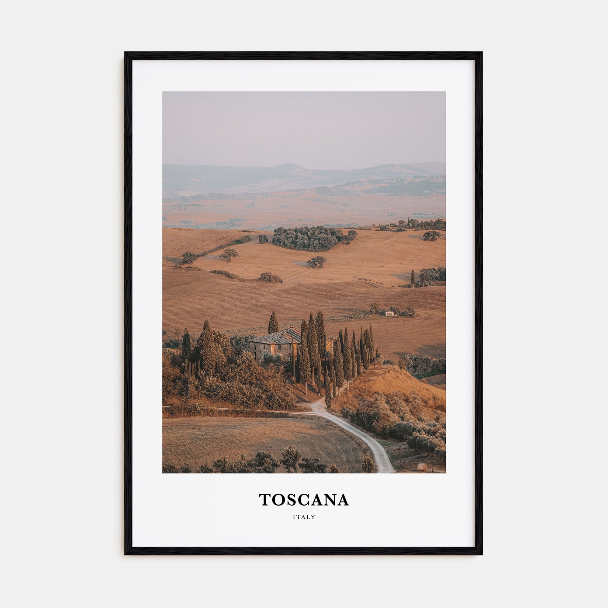 Toscana Portrait Color Poster
