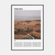 Toscana Travel Color Poster