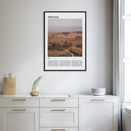Toscana Travel Color Poster