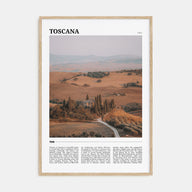 Toscana Travel Color Poster