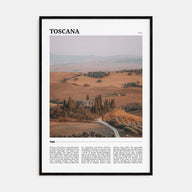 Toscana Travel Color Poster