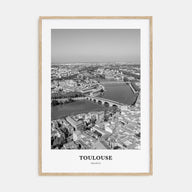 Toulouse Portrait B&W Poster
