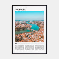 Toulouse Travel Color Poster