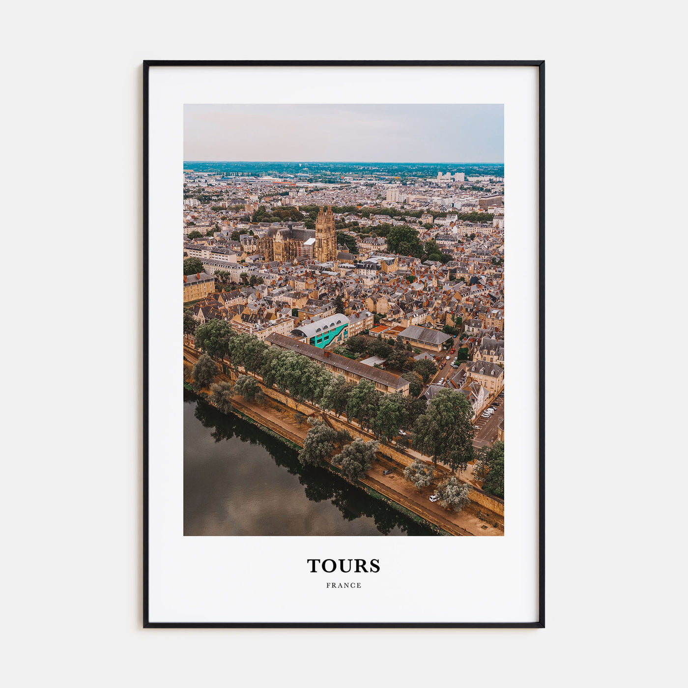 Tours Portrait Color Poster