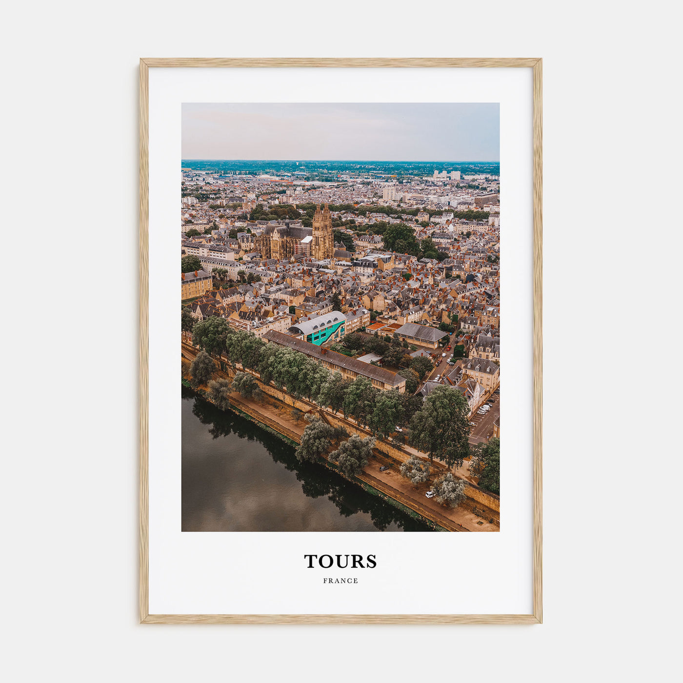 Tours Portrait Color Poster