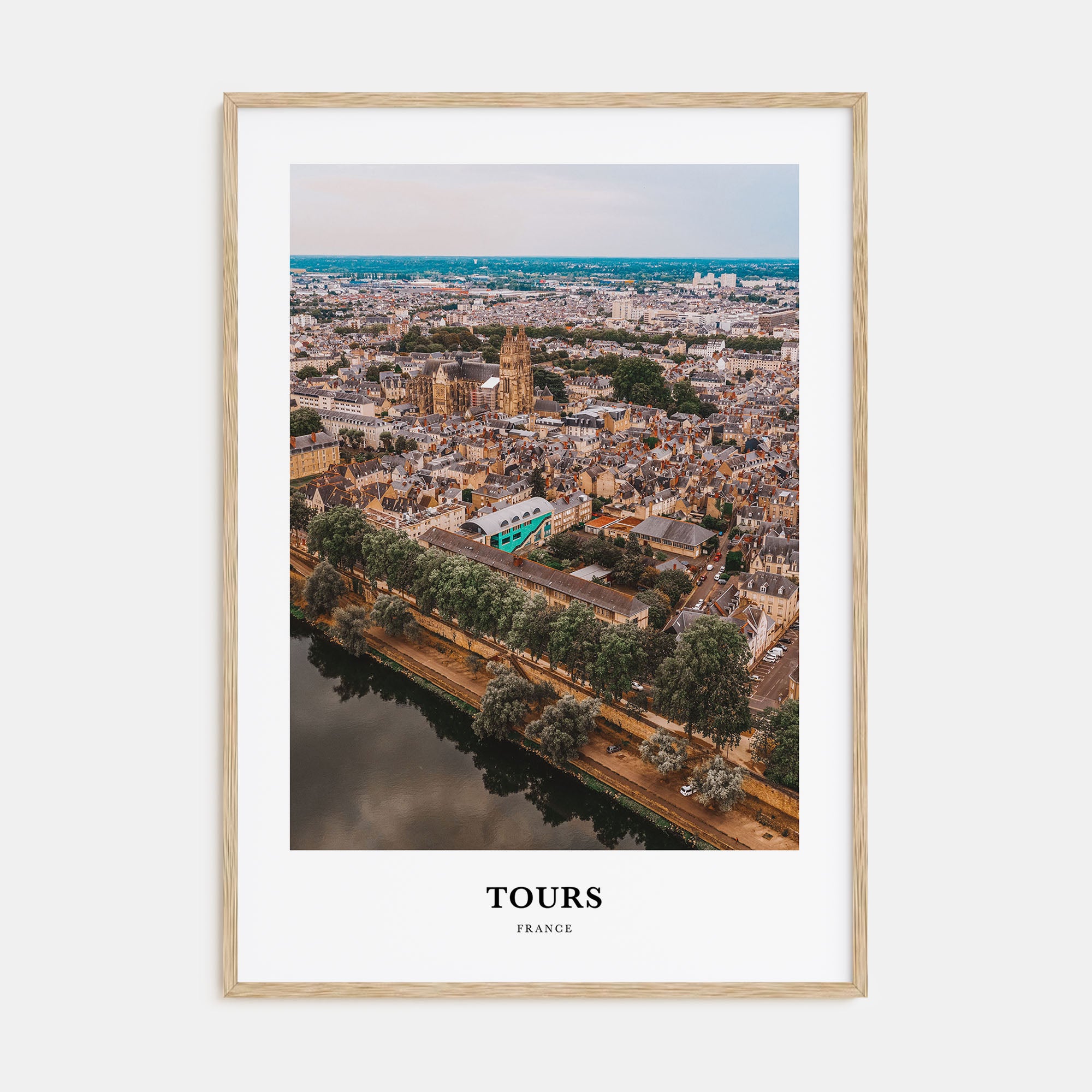 Tours Portrait Color Poster