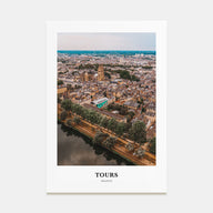 Tours Portrait Color Poster