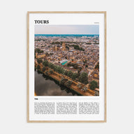 Tours Travel Color Poster