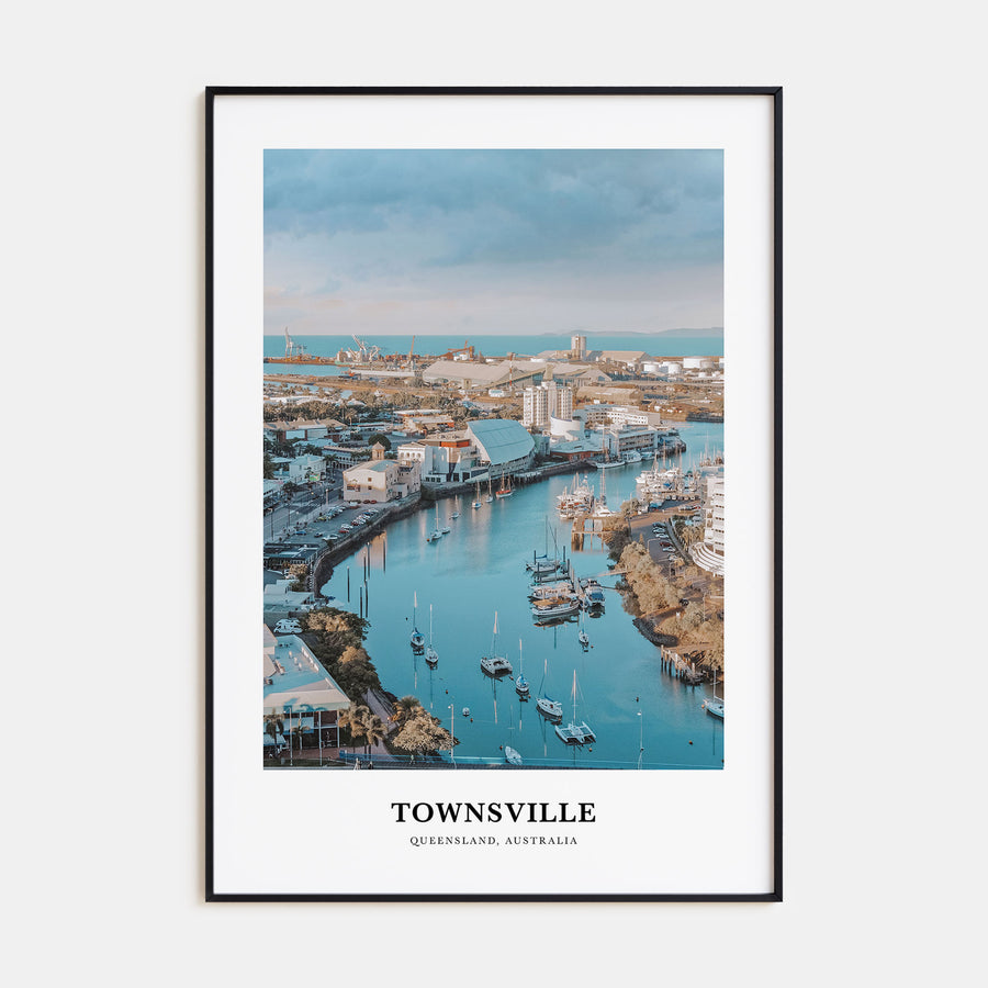 Townsville Portrait Color Poster