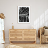 Train Arch Bridge Photo B&W No 2 Poster