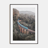 Train Arch Bridge Photo Color Poster
