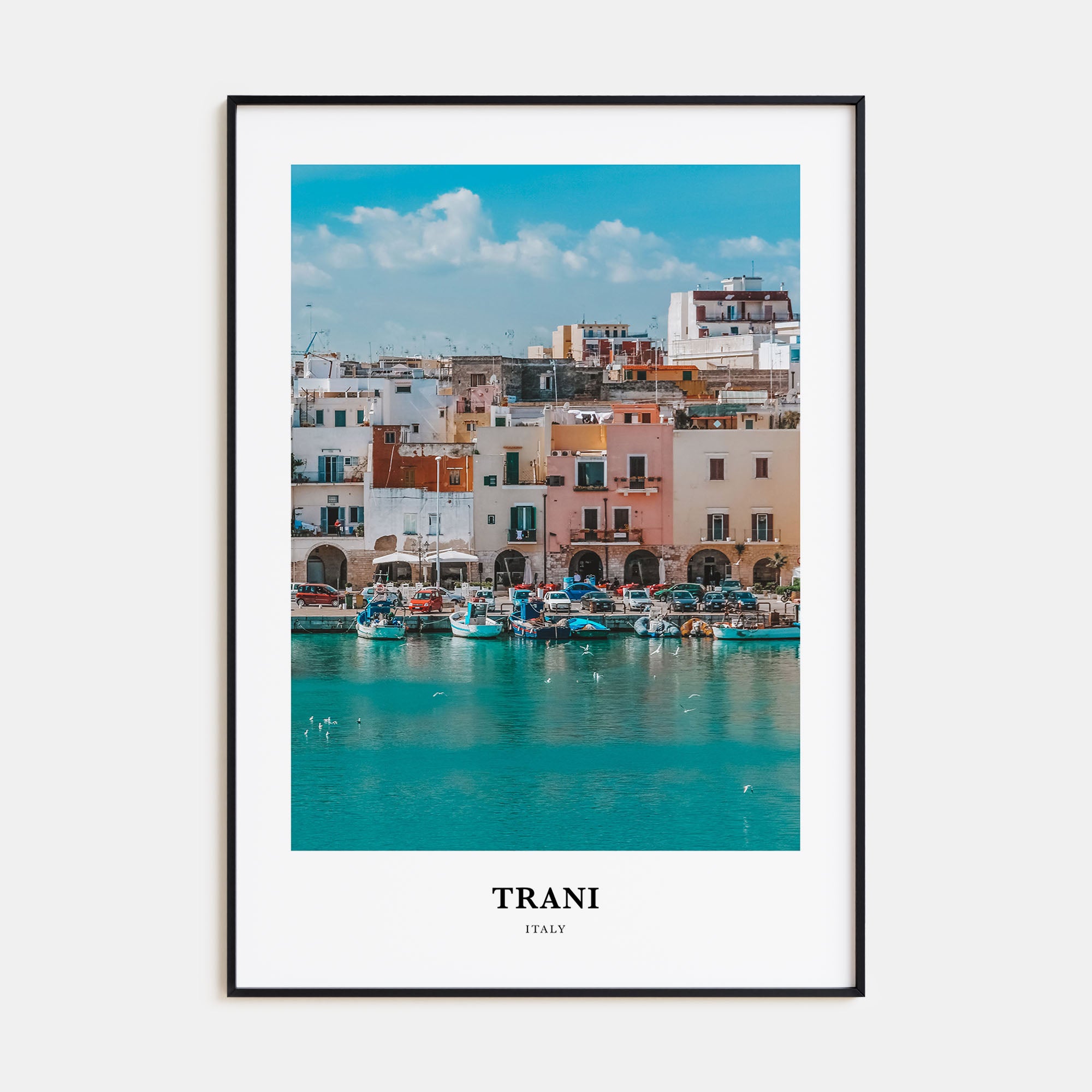 Trani Portrait Color Poster