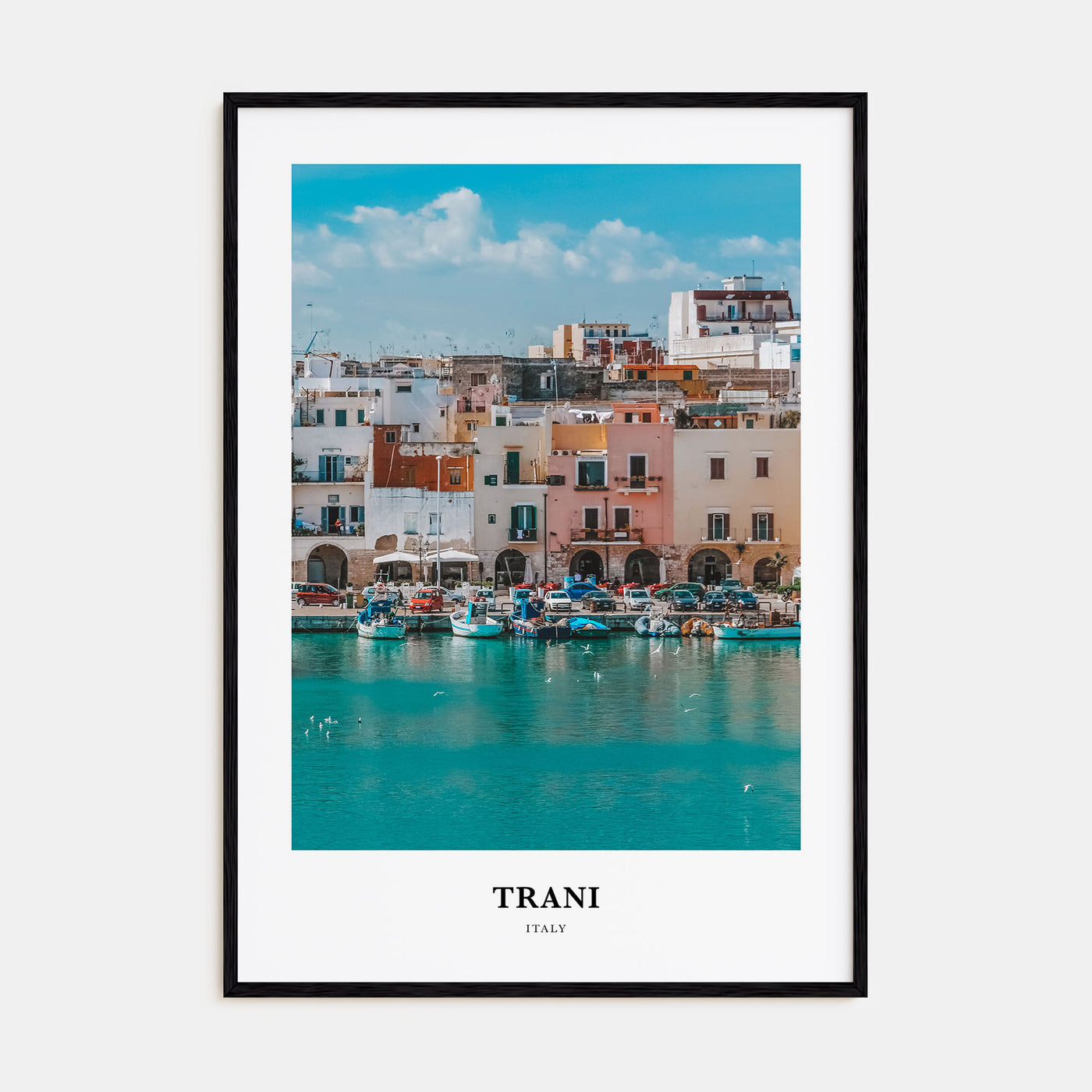 Trani Portrait Color Poster