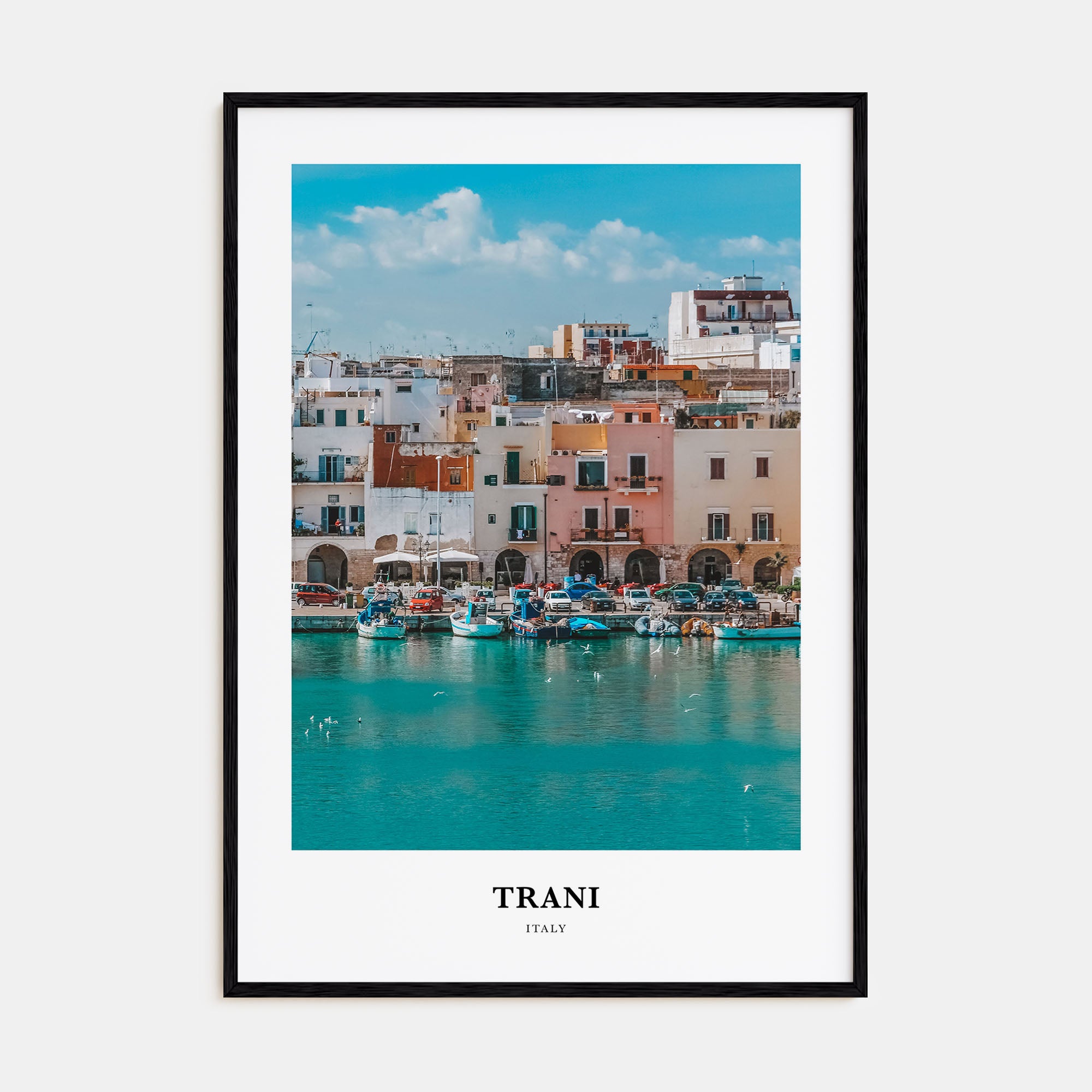 Trani Portrait Color Poster