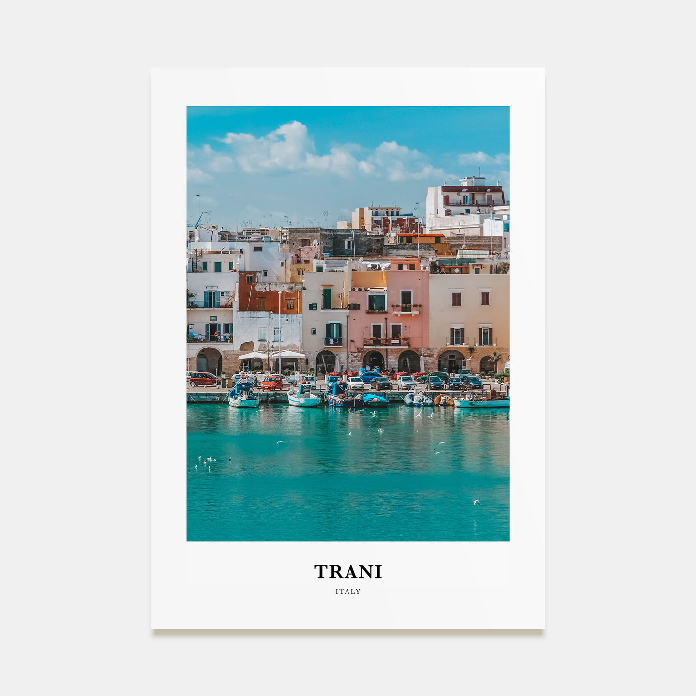 Trani Portrait Color Poster