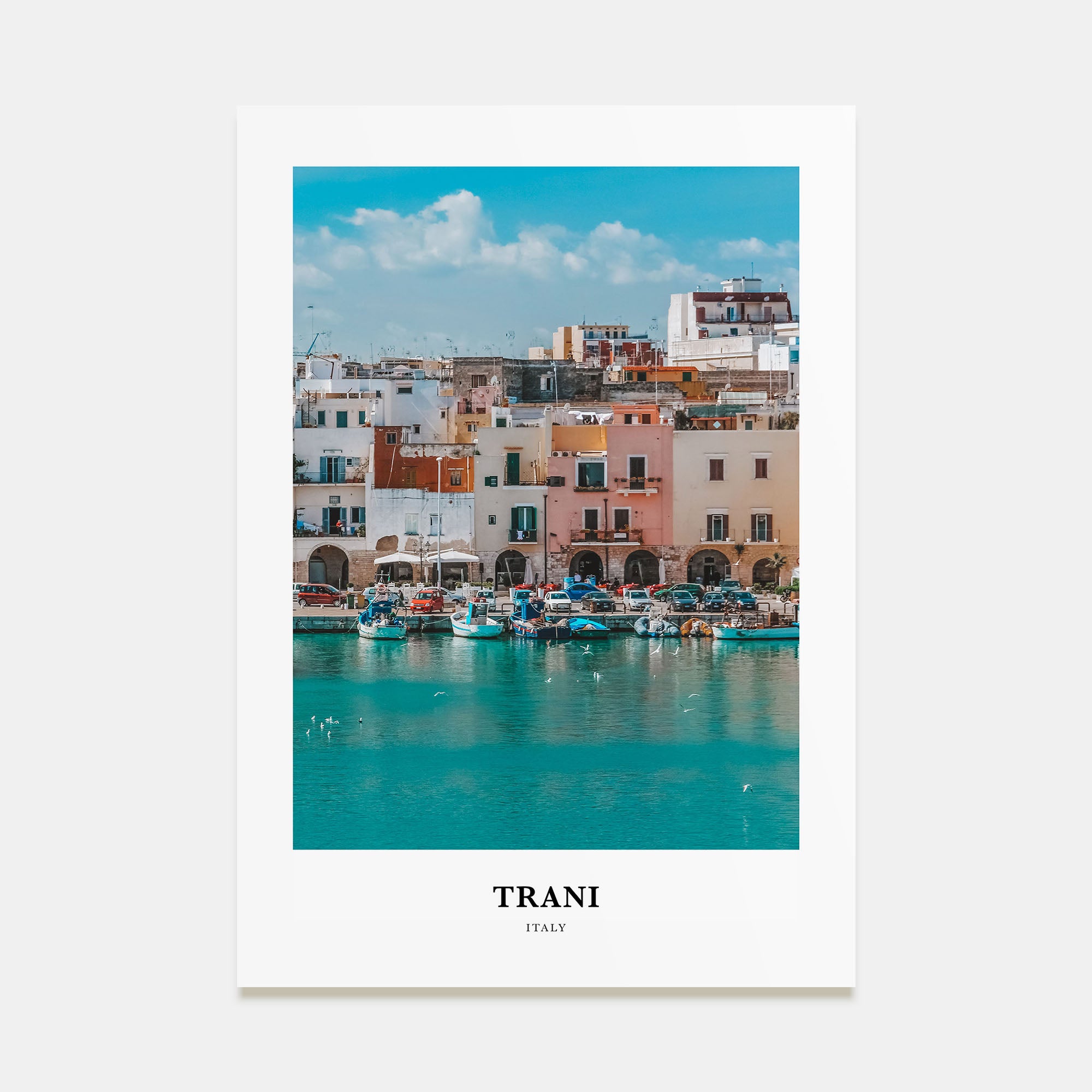 Trani Portrait Color Poster