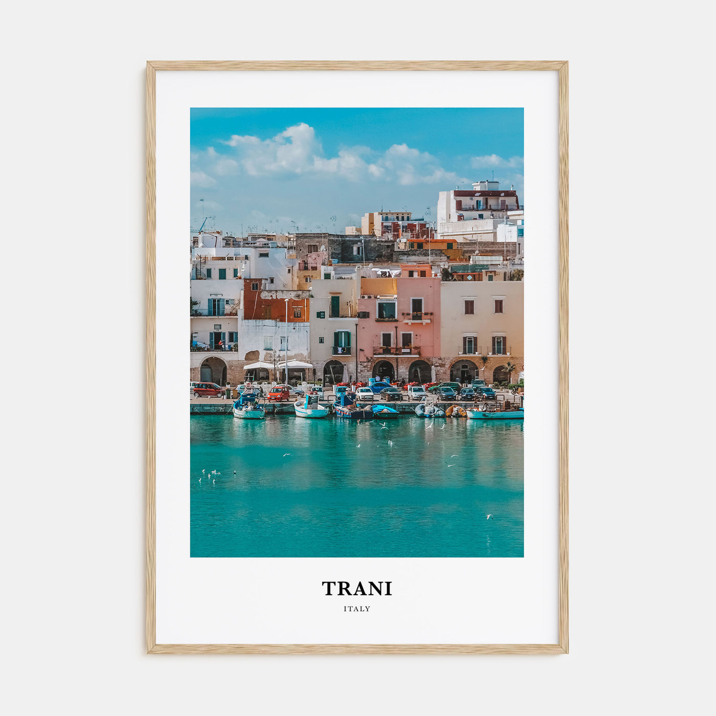 Trani Portrait Color Poster