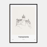 Transylvania Drawn Poster