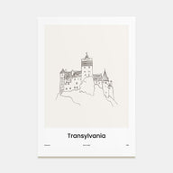 Transylvania Drawn Poster
