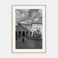 Trastevere Photo B&W Poster