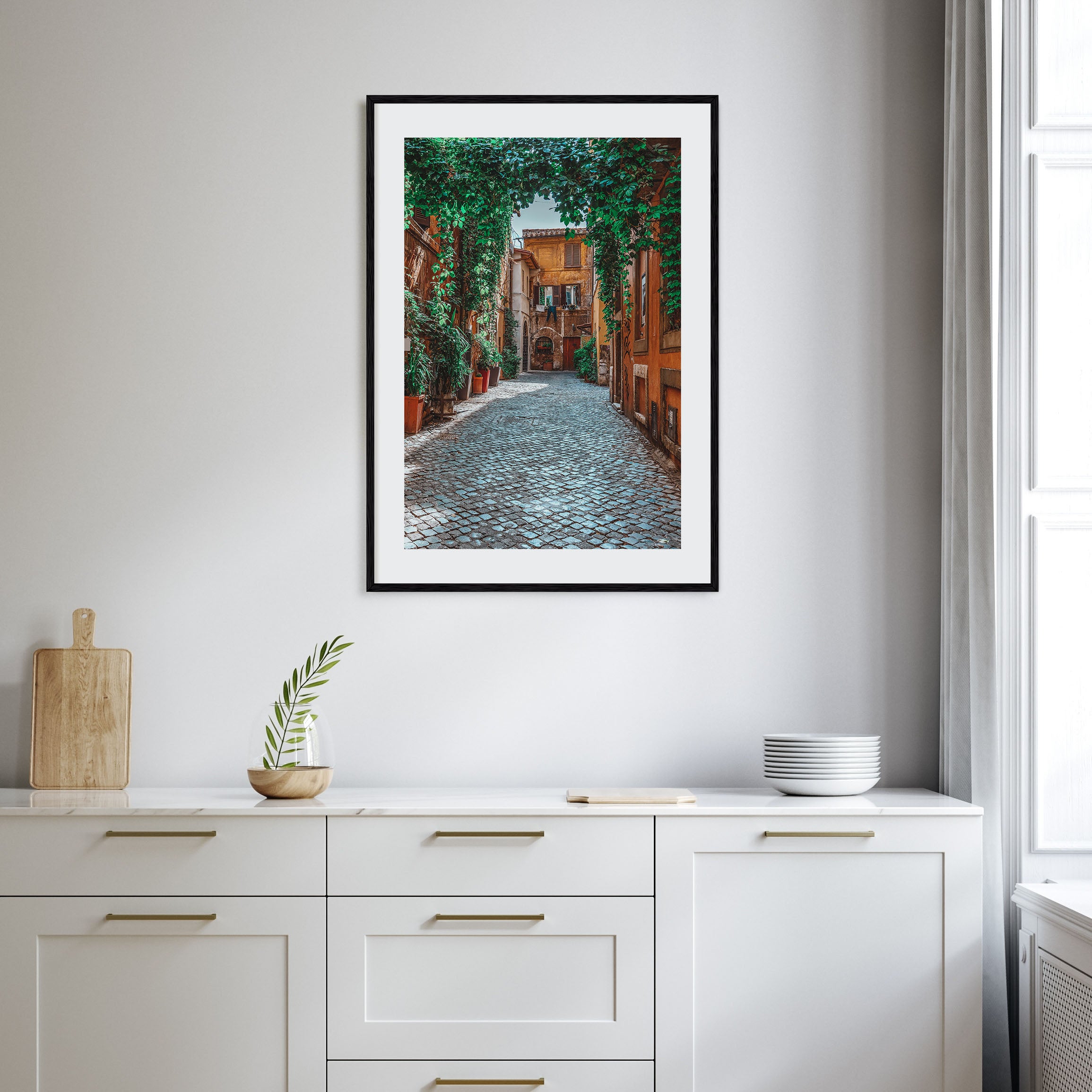 Trastevere Photo Color Poster