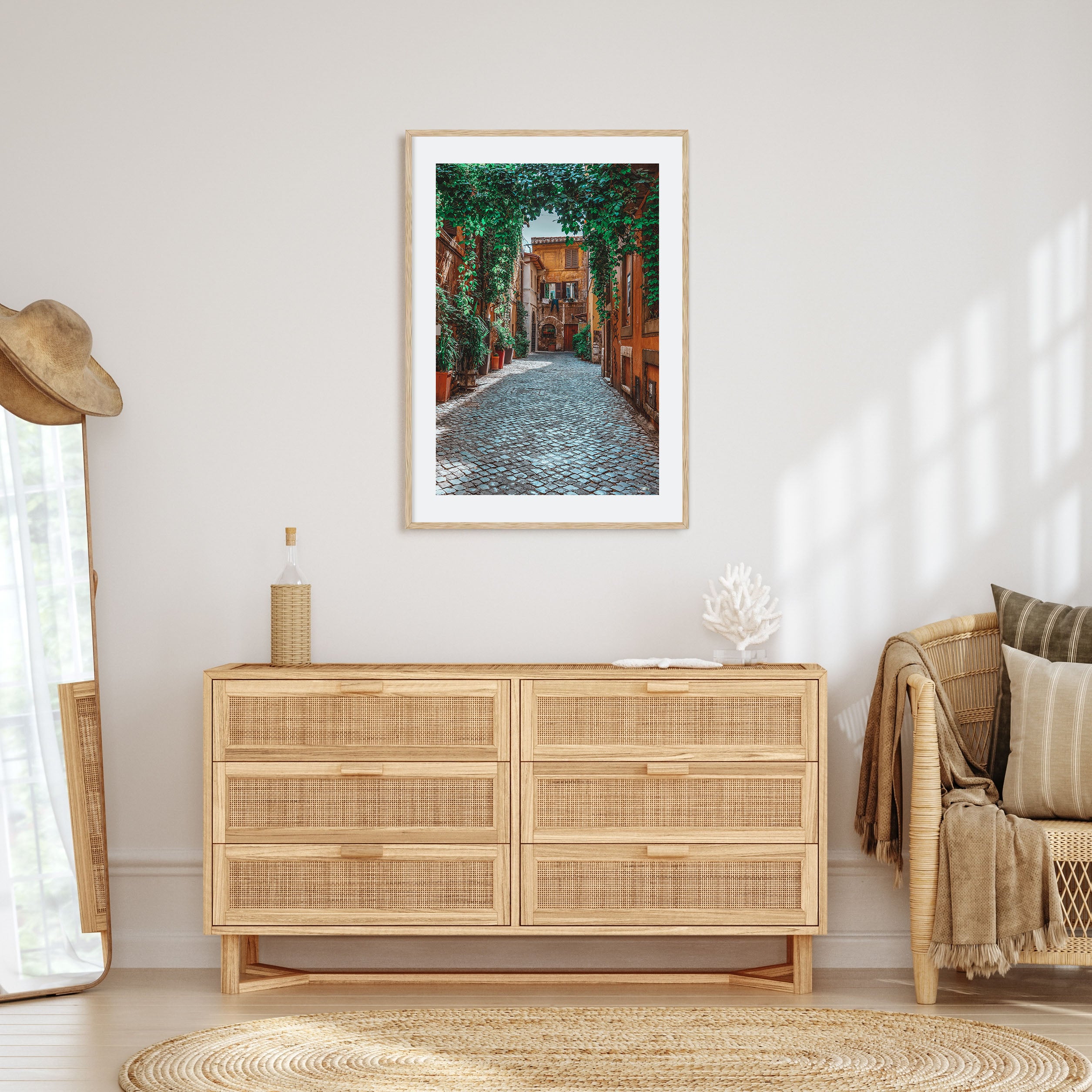 Trastevere Photo Color Poster