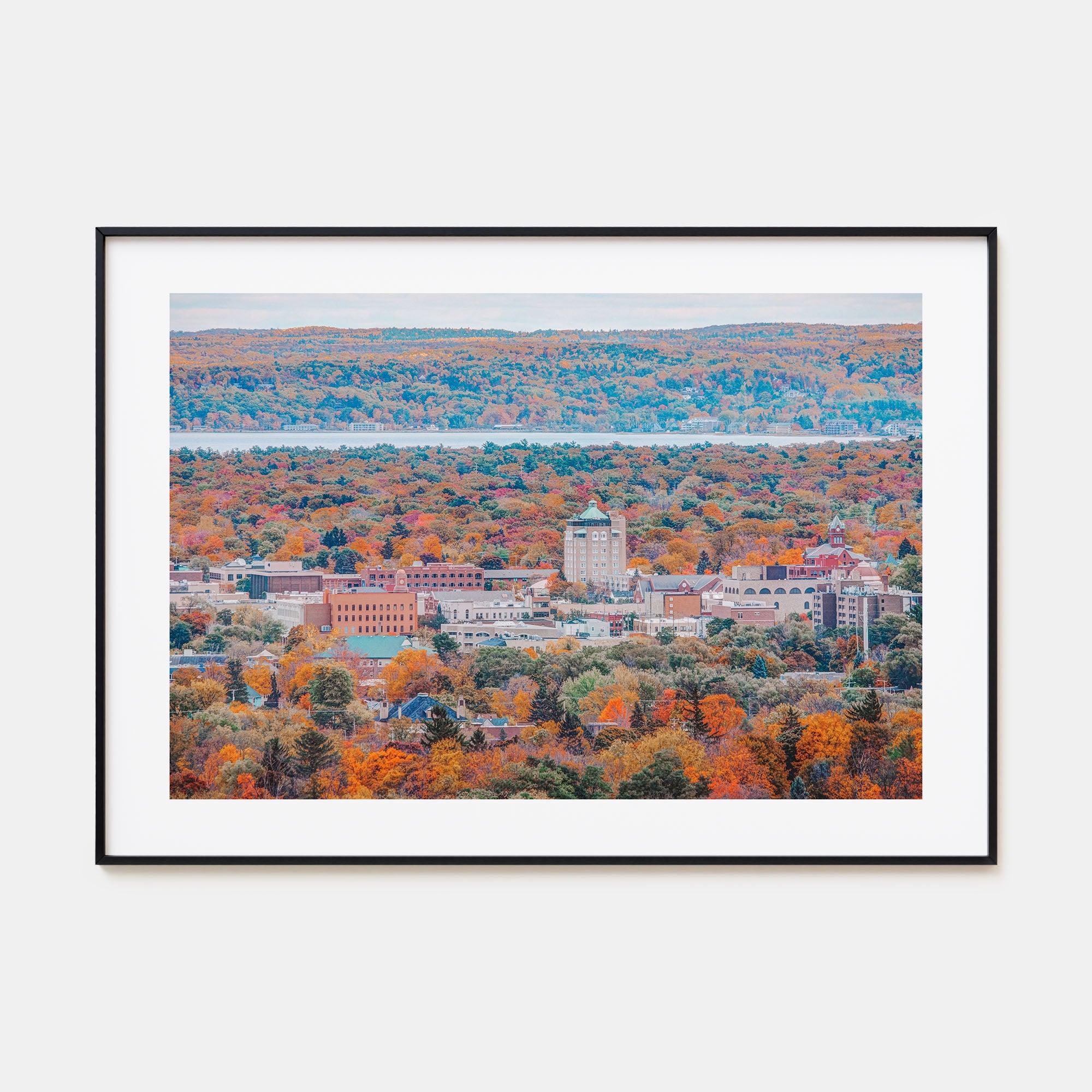 Traverse City Landscape Color Poster