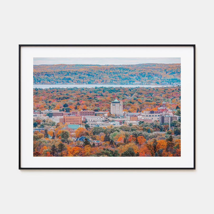 Traverse City Landscape Color Poster