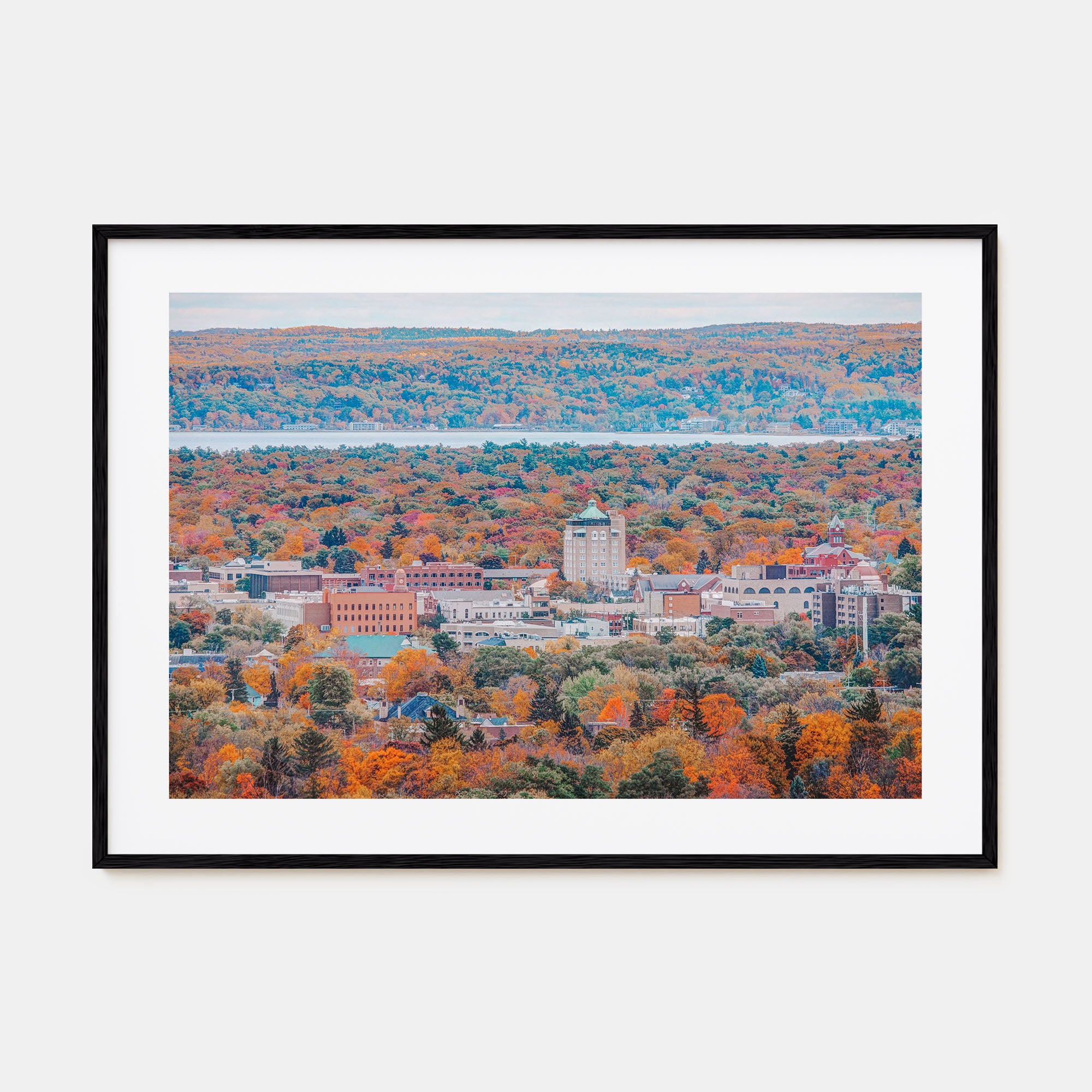 Traverse City Landscape Color Poster