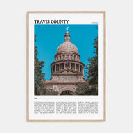 Travis County Travel Color Poster