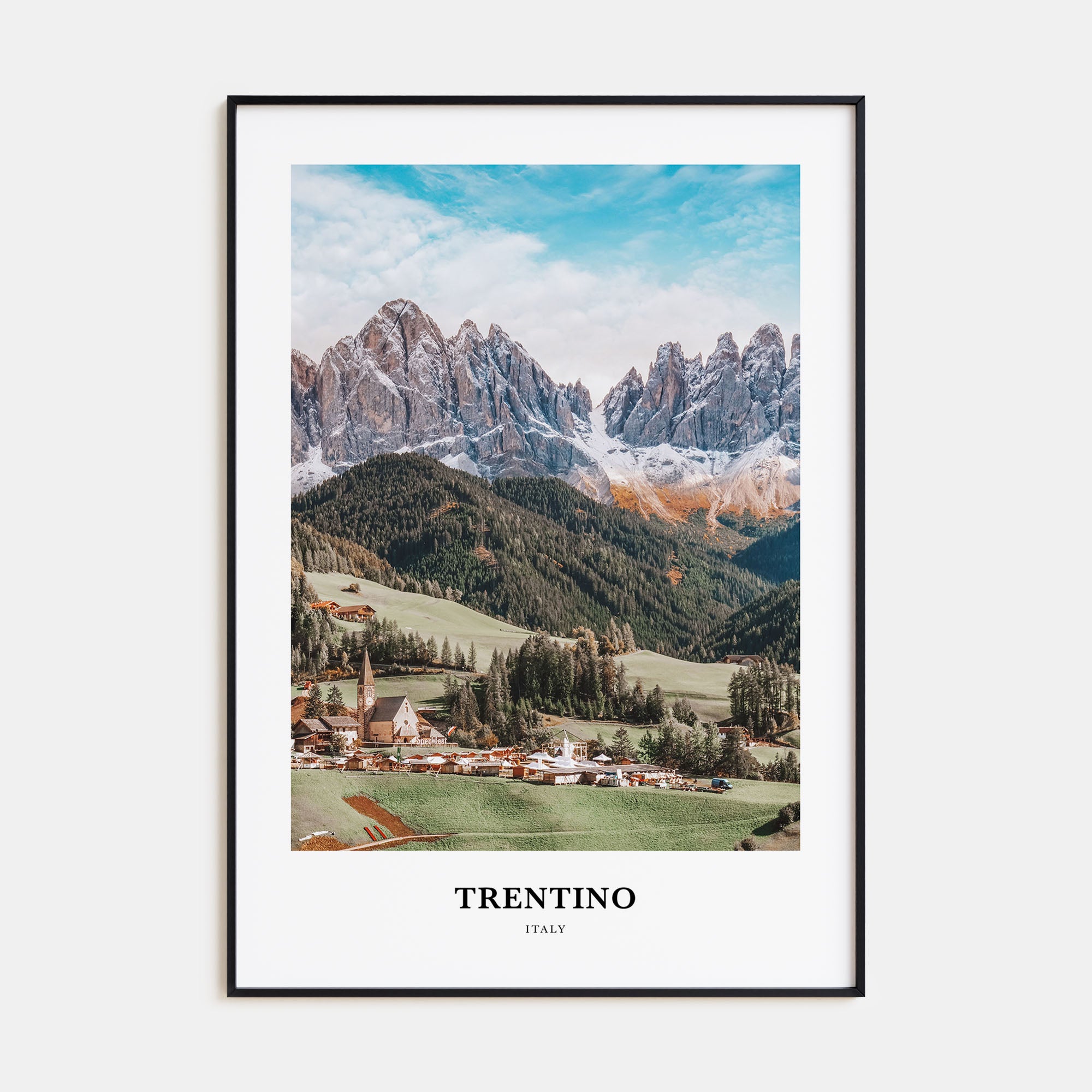 Trentino Portrait Color No 2 Poster