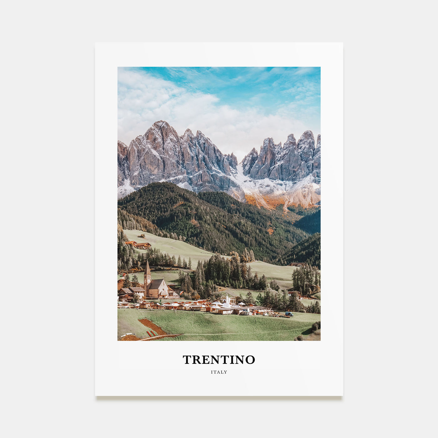 Trentino Portrait Color No 2 Poster